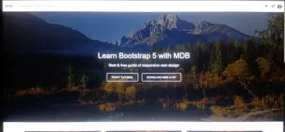 Responsive Landing Page with Bootstrap 5