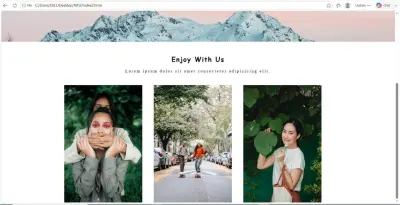 Modern Landing Page Design