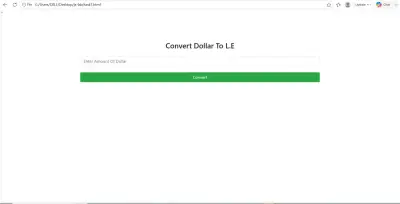 Currency Converter Web Application
