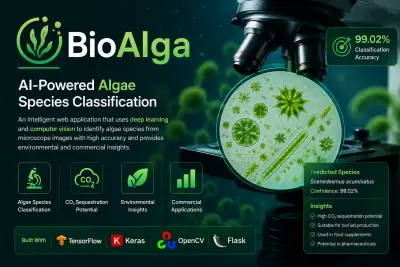 BioAlga – AI-Powered Algae Species Classification
