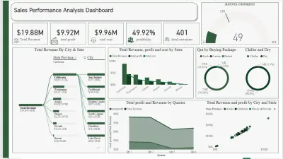 Sales Performance Dashboard | Power BI