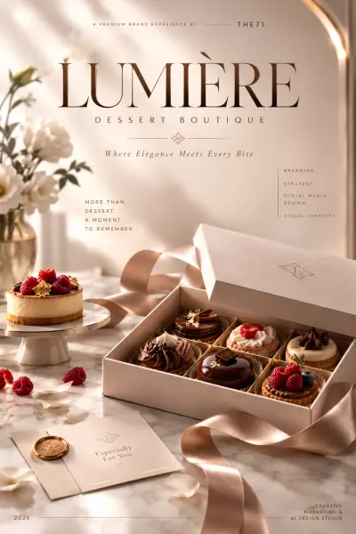Lumière Dessert 🍰 Luxury Dessert Boutique – Dubai