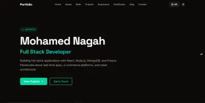Full-Stack Developer Portfolio
