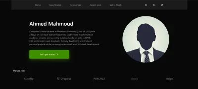 بورتفوليو شخصي
