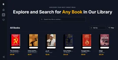 تطوير منصة إلكترونية لإدارة واستعارة الكتب
