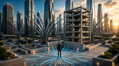 تحويل فكرة معمارية إلى مدينة متكاملة بالذكاء الاصطناعي .
