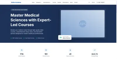 SPC Online Academy - Educational Platform