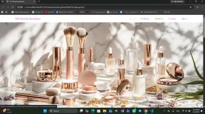 Beauty Boutique Website