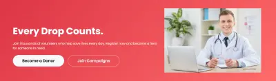 Blood Donation Website