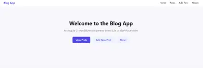 Angular-Blog App