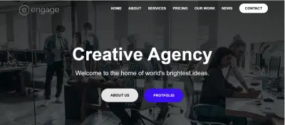 تصميم وتطوير موقع وكالة أعمال احترافي (Egency)