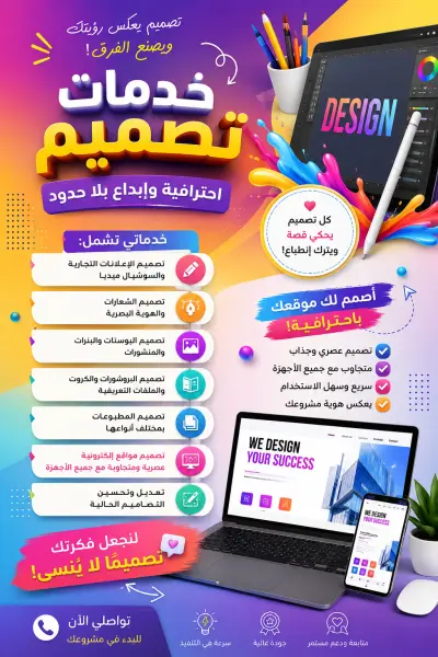 اعلان تصميم