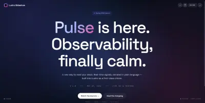 واجهة مستخدم احترافية لعرض الشرائح (Lustro Slideshow)