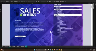 Interactive Sales & Returns Analytics Dashboard | Microsoft Power BI