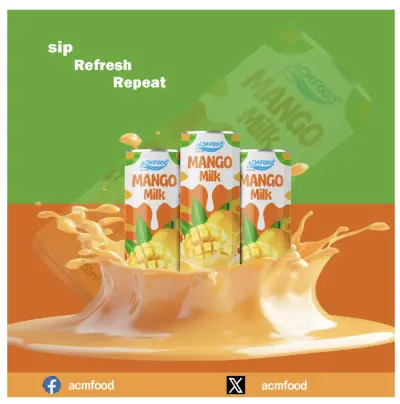 Mango Milk Product Advertisement Design | Adobe Photoshop