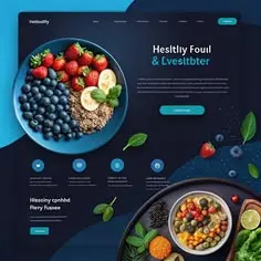 Landing Page احترافية ومتجاوبة باستخدام HTML وC