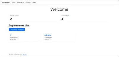EMS – ASP.NET Web Application