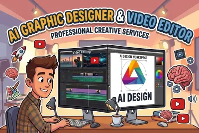 AI graphic designer and Video Editor