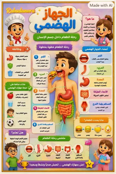 ملصق تعليمي علوم