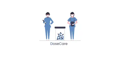 تصميم واجهات تطبيق DoseCare - إدارة الأدوية والتذكير بالمواعيد الطبية
