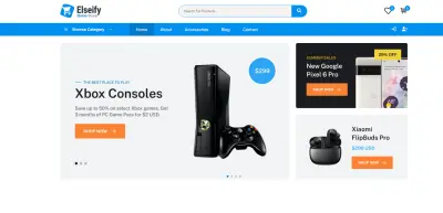 منصة متجر إلكتروني متكاملة واجهة مستخدم (Elseify Online Store - E-Commerce Frontend)