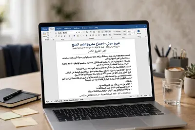 تفريغ صوتي عربي انجليزي احترافي بدقة 100% - تسليم في نفس اليوم
