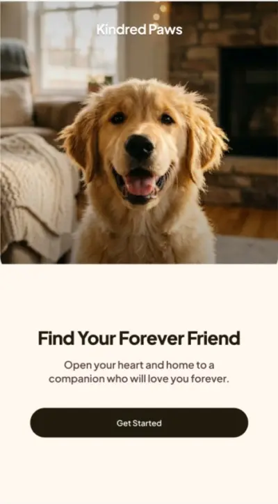 App for Adopt  animal