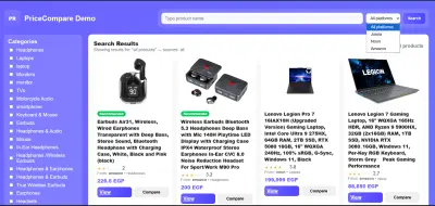 Price Compare Platform