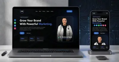 Professional Portfolio Website with Admin Dashboard