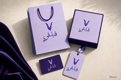 تصميم هوية ومحتوى بصري متكامل لعلامة تجارية "ڤيلڤي"