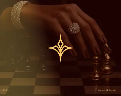 هوية بصرية كاملة ل براند مجوهرات