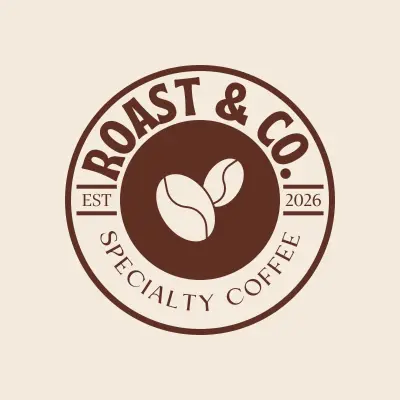 تصميم الهوية البصرية الكاملة لمحمصة ومقهى قهوة مختصة | ROAST & CO
