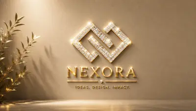 تصميم شعار وهوية بصرية احترافية – NEXORA
