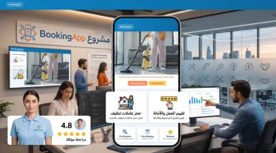 منصة حجز خدمات النظافة المنزلية