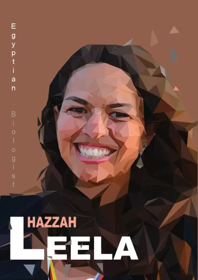 Geometric Portrait Study Hazzah Lela