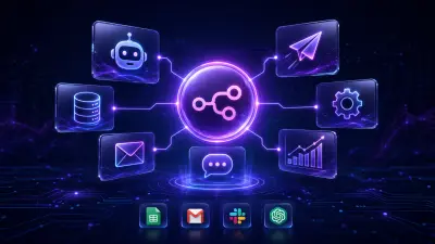 منصة أتمتة ذكية بالذكاء الاصطناعي — n8n + AI Agents لربط أدواتك وأتمتة شغلك بالكامل