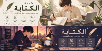 كتابة محتوى احترافي وأصيل بأسلوب جذاب ومنظم