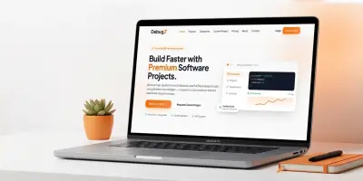 تصميم وتطوير الموقع الرسمي لشركة DebugZ