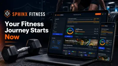 Sphinx Fitness - موقع لياقة بدنية متجاوبة