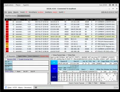 صورة العمل التحقيق الجنائي في هجوم سيبراني وتتبع الاتصالات الضارة | SOC Incident Investigation & Threat Hunting (Security Onion)