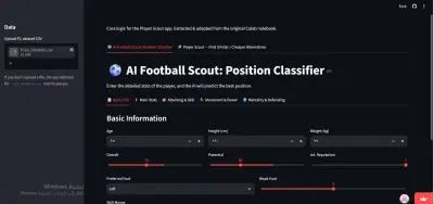AI Scouting Football