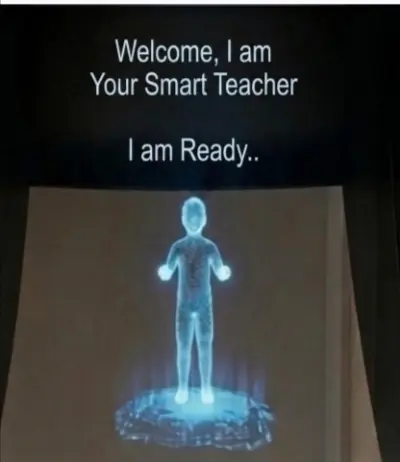 3D AI Hologram Teacher