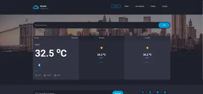 تطبيق طقس تفاعلي باستخدام JavaScript و Weather API