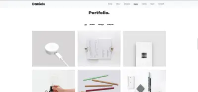 موقع Portfolio احترافي باستخدام Bootstrap