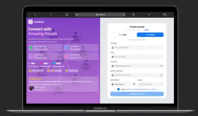 SocialApp social hub