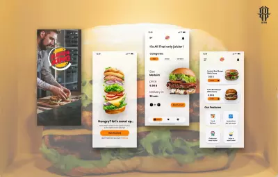 Ui For Burger King  Application