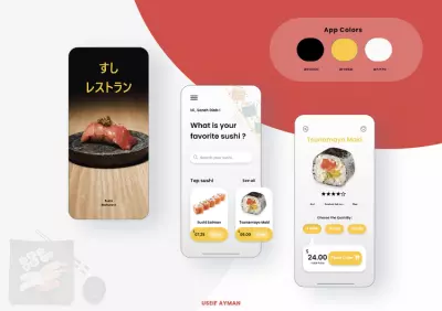 Ui For Sushi  Application