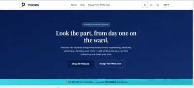 Practora - منصة تجارة إلكترونية متكاملة باستخدام .NET