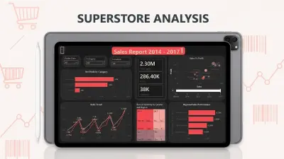 تحليل ربحية متجر تجزئة باستخدام Excel وPower BI