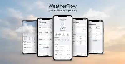 WeatherFlow - تطبيق حالة الطقس